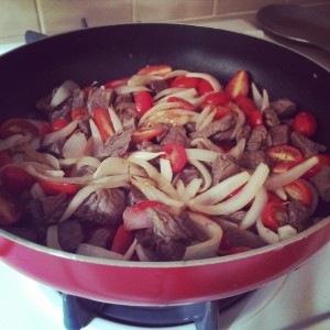 Beef Saltado