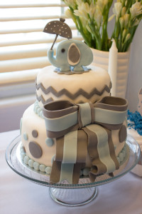 Baby Shower Elephant Cake copy