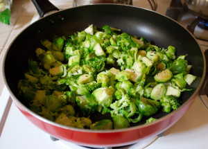 Brussels and Broccoli Salad 02