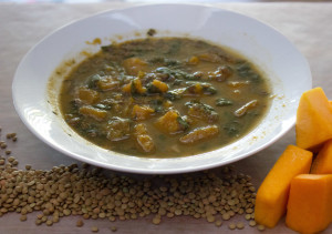 Butternut Squash and Lentil Soup 01